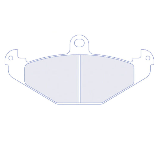 Pastiglie Freno Posteriori CL Brakes RC6 per Lotus Elise S2