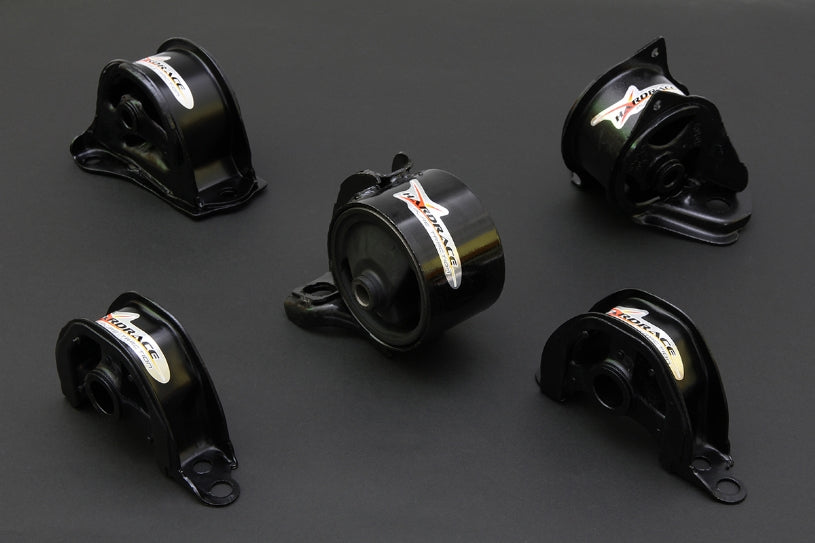 Kit 5 Supporti Motore Rinforzati Hardrace per Honda Civic EG / EH / EJ Cambio Manuale