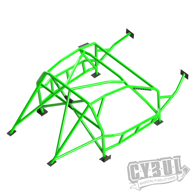 Carica immagine in Galleria Viewer, Roll Bar Multipunto da Saldare Cybul V5 Nascar per BMW Serie 3 E92 (Coupé)
