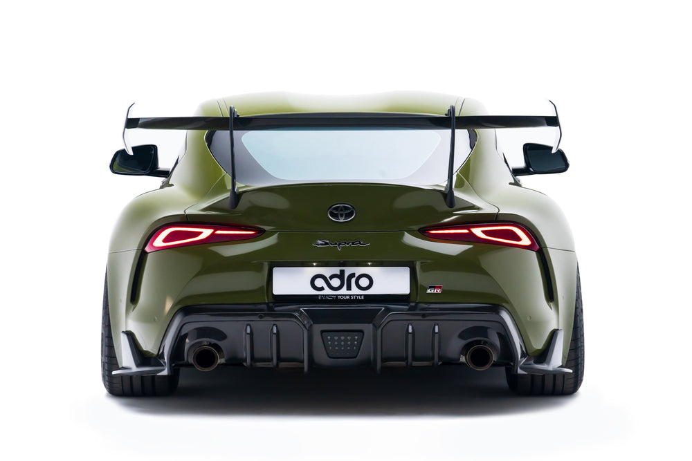 Alettone Adro AT-P1 "Swan Neck" Rovesciato in Carbonio per Toyota GR Supra