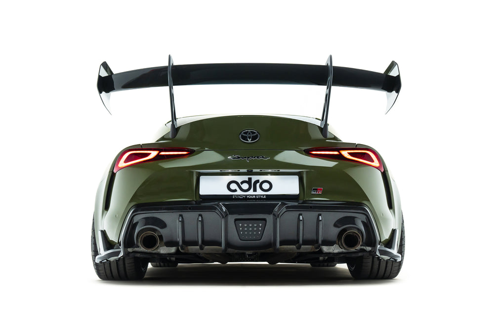Alettone Adro AT-P1 "Swan Neck" Rovesciato in Carbonio per Toyota GR Supra