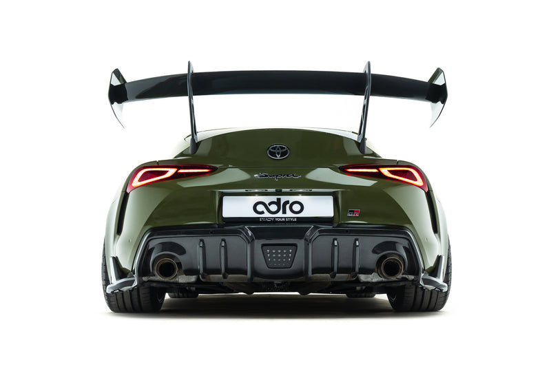 Carica immagine in Galleria Viewer, Alettone Adro AT-P1 "Swan Neck" Rovesciato in Carbonio per Toyota GR Supra
