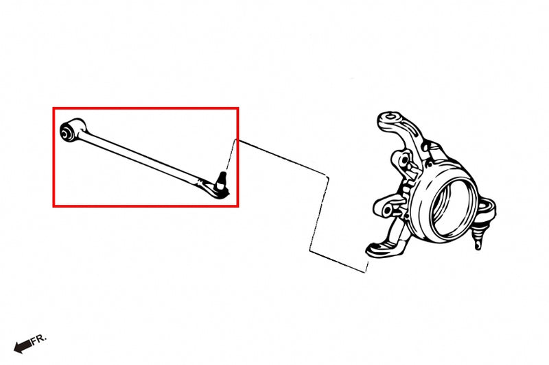 Carica immagine in Galleria Viewer, Bracci Posteriori Regolabili su Uniball (Toe Kit) Hardrace per Honda S2000

