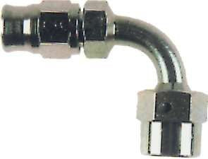 Accoppiamento idraulico Femminile Goodridge 90° 1/4 BSP - Serie 600