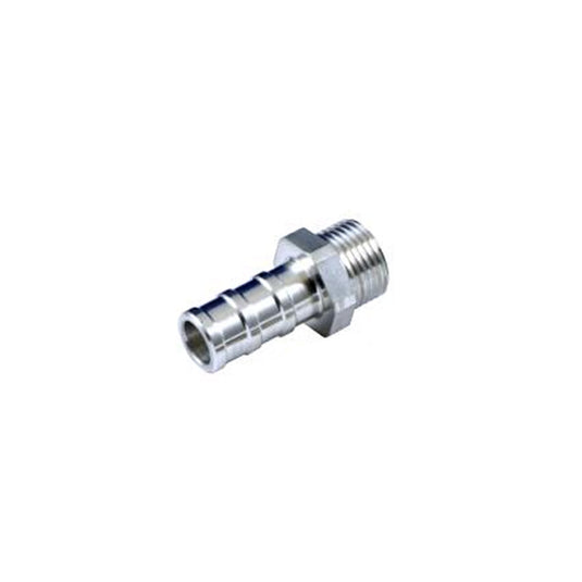 Adattatore manicotto tubo TakeOff alluminio M3/8BSP - 13 mm