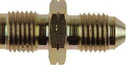Adattatore Maschio / Maschio acciaio Goodridge 7/16X20 Convesso - 3/8X24 Convesso