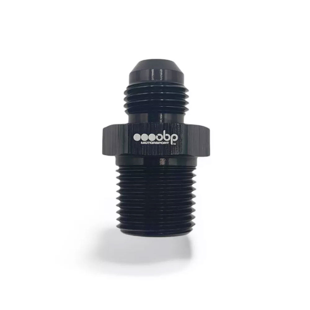 Adattatore maschio/maschio dritto OBP Dash 6-3/8NPT - nero