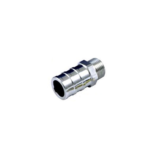 Adattatore per tubo TakeOff in alluminio M3/8BSP - 19 mm