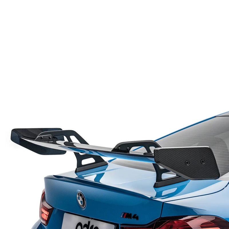 Carica immagine in Galleria Viewer, Alettone Adro AT-R1 "Swan Neck" in Carbonio con Deflettori Piatti per BMW F82 M4
