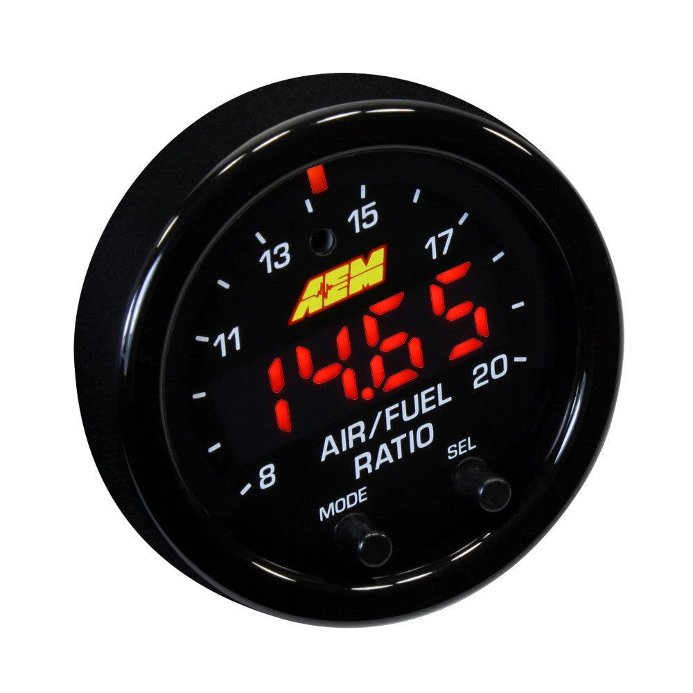 Analizzatore AFR AEM X-Series OBDII (Manometro AFR + Sonda O2 Wideband)