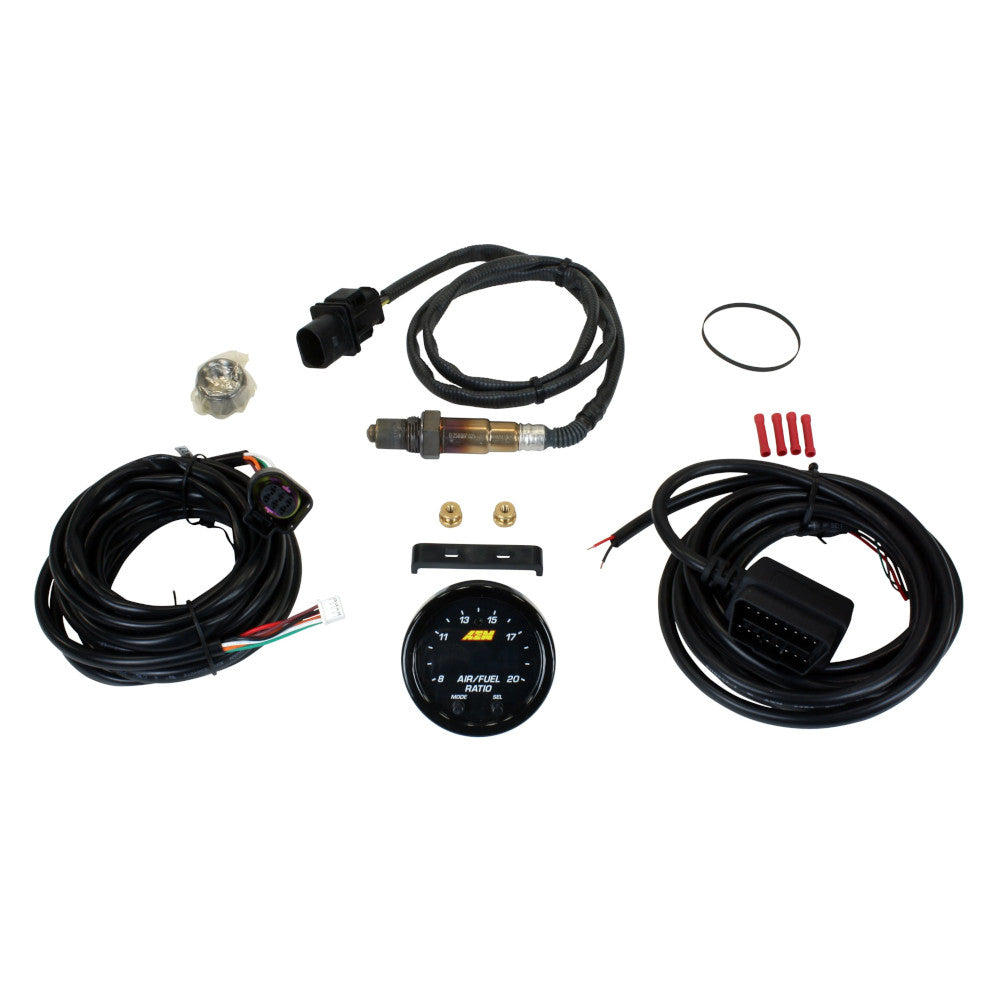 Analizzatore AFR AEM X-Series OBDII (Manometro AFR + Sonda O2 Wideband)