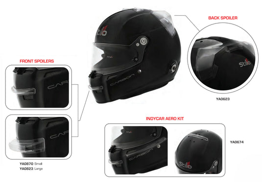 Spoiler per casco Stilo ST5