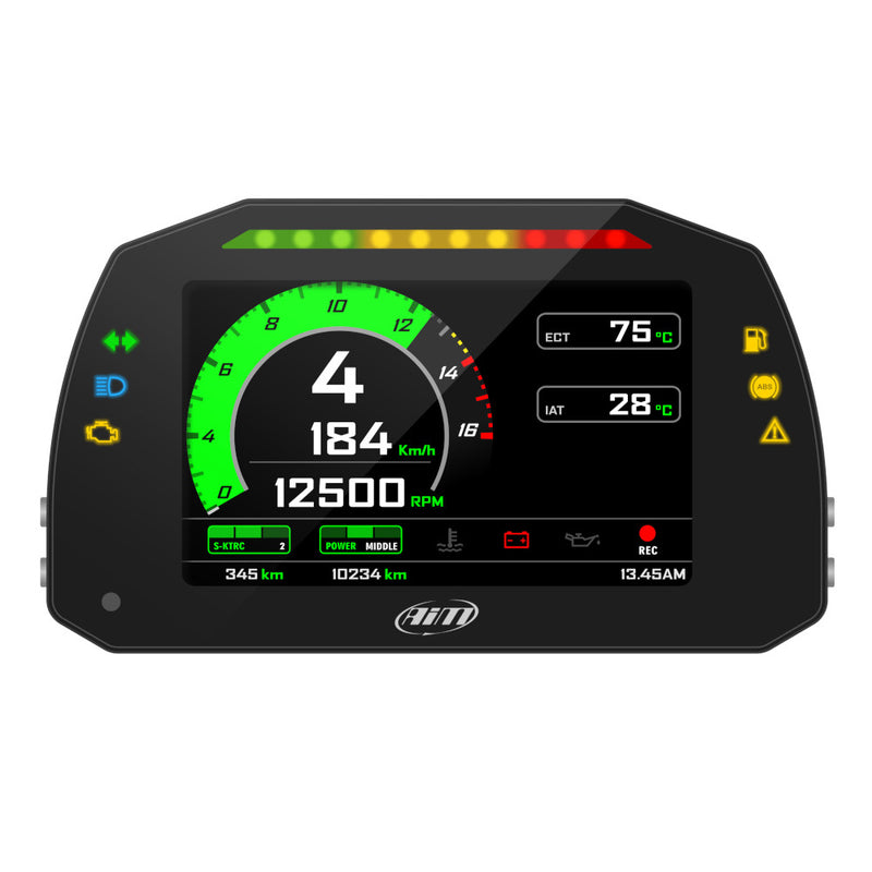 Carica immagine in Galleria Viewer, Display Data Logger AiM MXK10 per Kawasaki Ninja ZX-10R (2011-2020)
