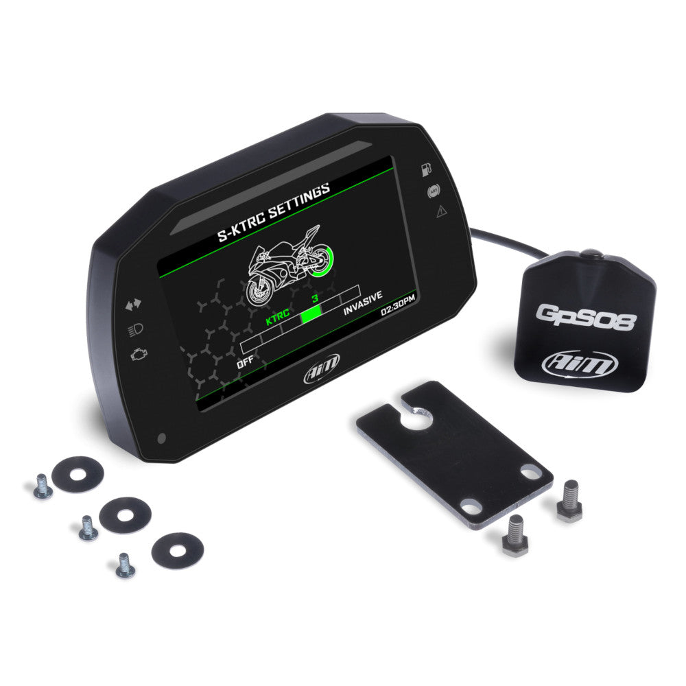 Display Data Logger AiM MXK10 per Kawasaki Ninja ZX-10R (2011-2020)