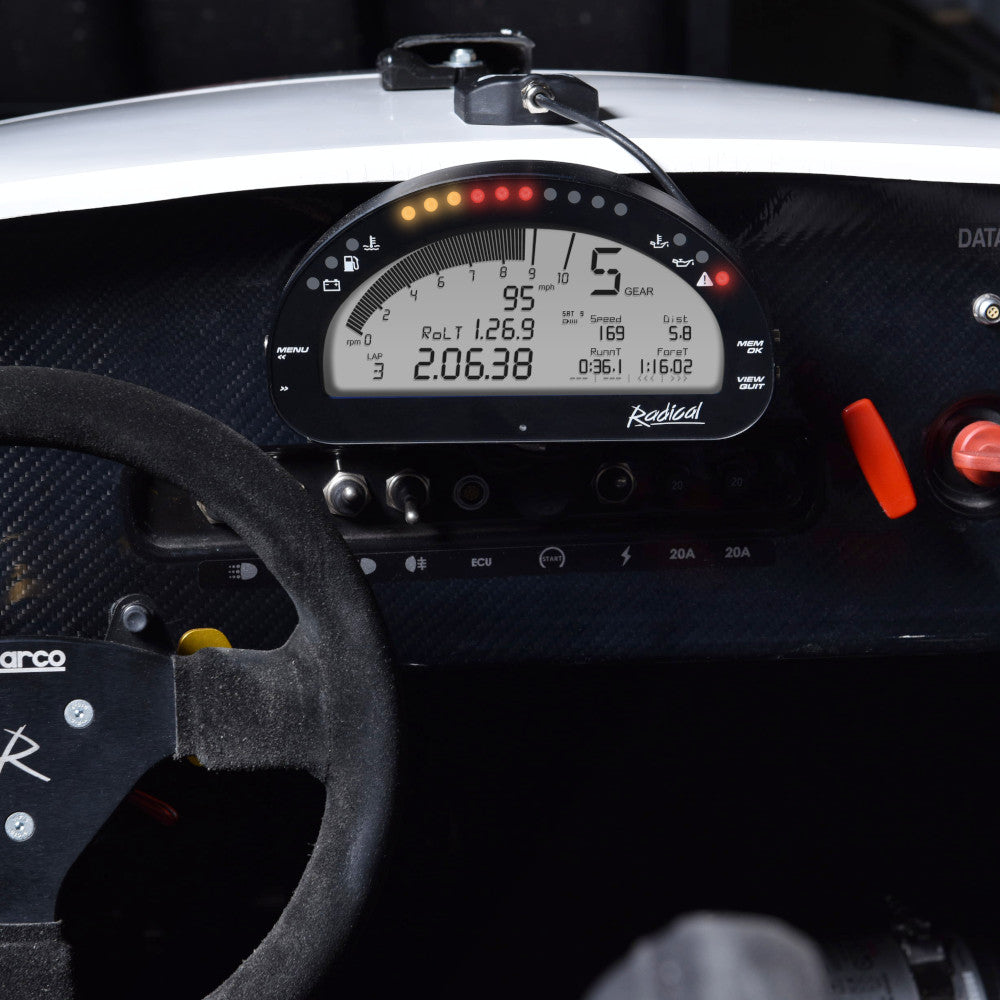 Display Data Logger AiM MXL 2 con Modulo GPS