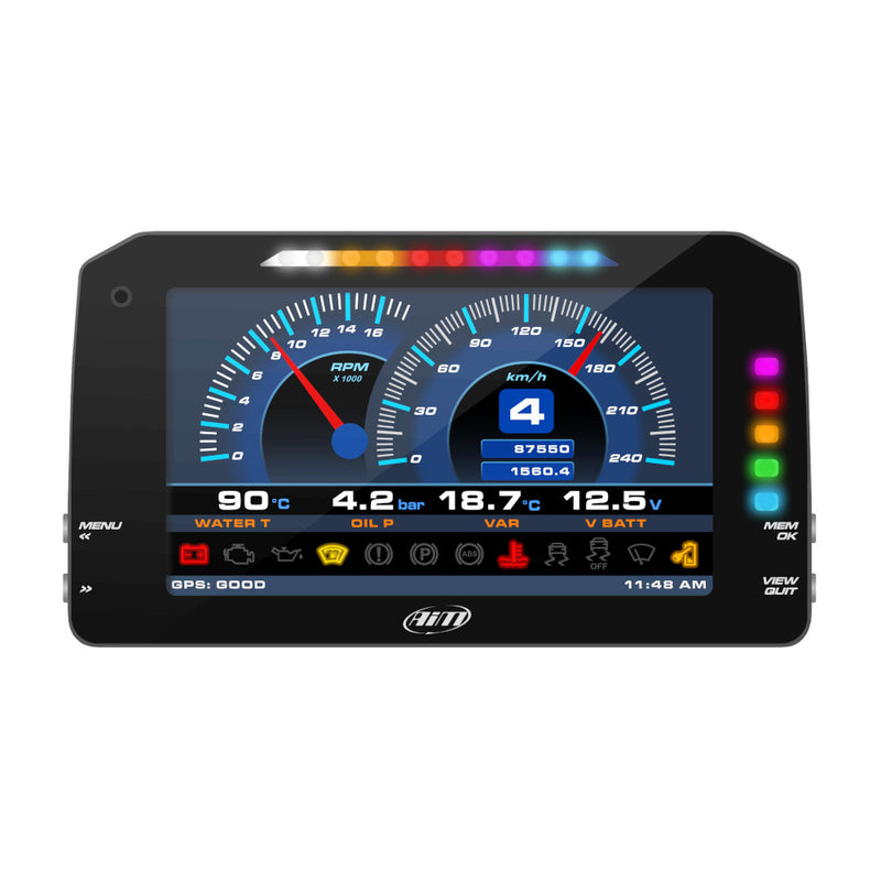 Carica immagine in Galleria Viewer, Display Data Logger AiM MXP con Modulo GPS
