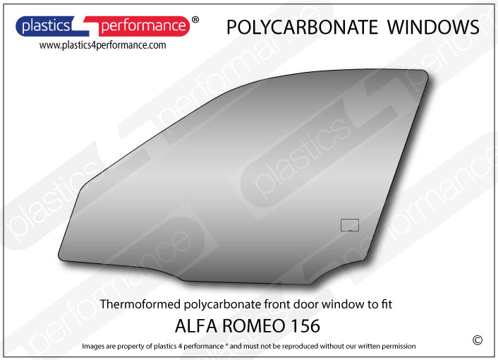 Vetri in Policarbonato per Alfa Romeo 156