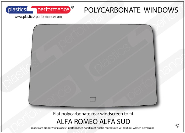 Vetri in Policarbonato per Alfa Romeo Alfasud