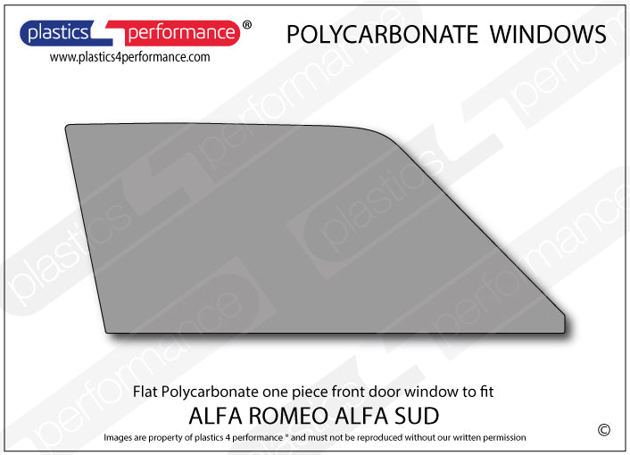 Vetri in Policarbonato per Alfa Romeo Alfasud