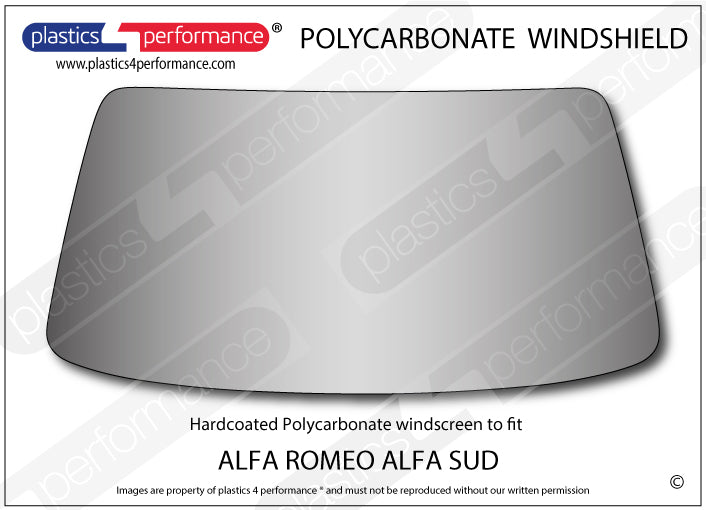 Carica immagine in Galleria Viewer, Vetri in Policarbonato per Alfa Romeo Alfasud
