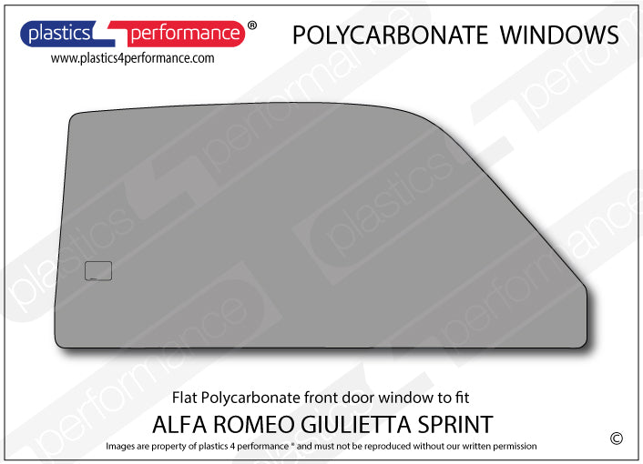 Carica immagine in Galleria Viewer, Vetri in Policarbonato per Alfa Romeo Giulietta Sprint
