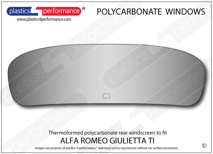 Carica immagine in Galleria Viewer, Vetri in Policarbonato per Alfa Romeo Giulietta Ti
