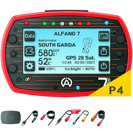 ALFANO 7 2T + RPM + cavo di ricarica USB + acqua M10 + scarico + prolunga Y135 cm