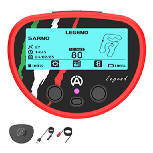 ALFANO LEGEND + Cavo rpm + cavo USB di ricarica + copertura di protezione