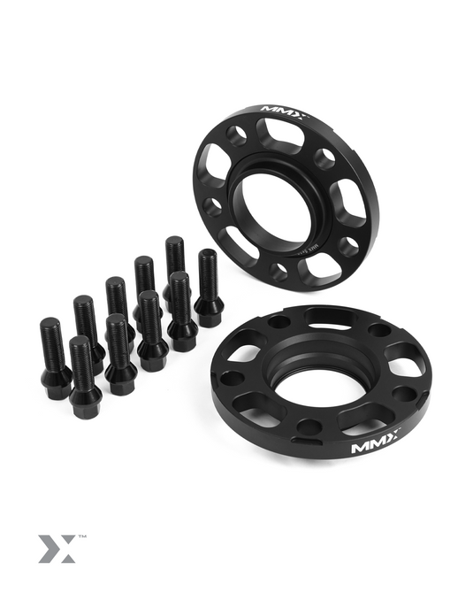 Distanziali ruote da 12 mm MMX 5x120 + bulloni 14x125 - BMW Fxx