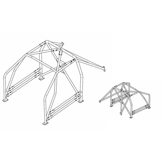 Rollbar SPARCO per Mini R55 R56 e R57 modello pista dal 2007