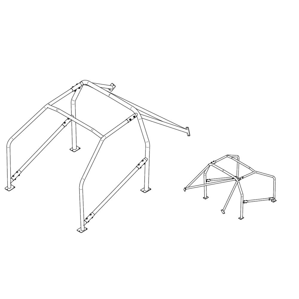 Rollbar SPARCO per Opel Ascona B dal 1975 al 1981