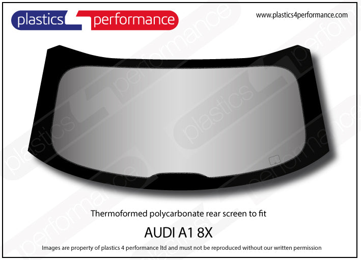 Carica immagine in Galleria Viewer, Vetri in Policarbonato per Audi A1 8X 3 Porte
