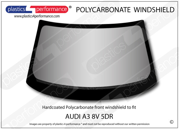 Carica immagine in Galleria Viewer, Vetri in Policarbonato per Audi S3 / RS3 8V Sportback
