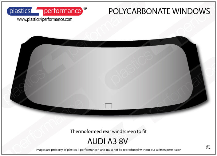 Carica immagine in Galleria Viewer, Vetri in Policarbonato per Audi S3 / RS3 8V 3 Porte
