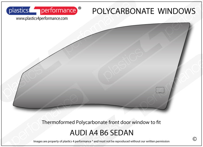 Vetri in Policarbonato per Audi S4 B6 Berlina
