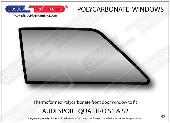Carica immagine in Galleria Viewer, Vetri in Policarbonato per Audi Sport Quattro S1 / S2
