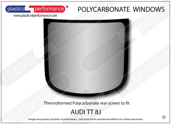 Vetri in Policarbonato per Audi TT 8J