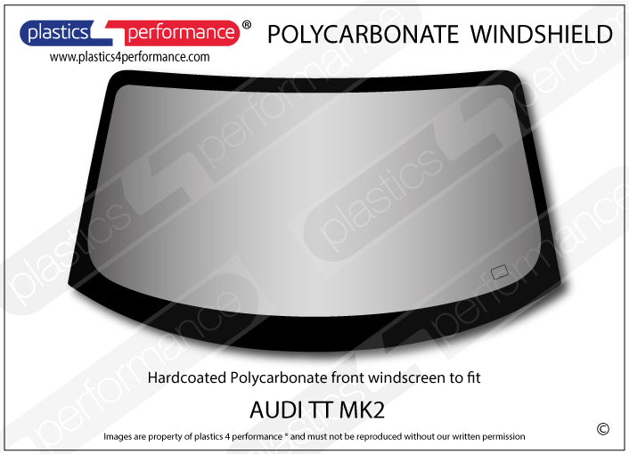 Carica immagine in Galleria Viewer, Vetri in Policarbonato per Audi TT 8J
