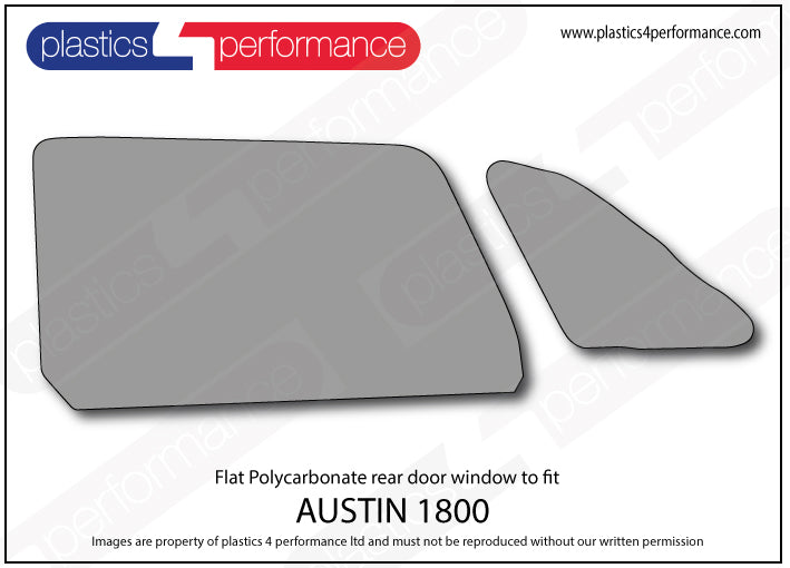 Carica immagine in Galleria Viewer, Vetri in Policarbonato per Austin 1800 "Landcrab"
