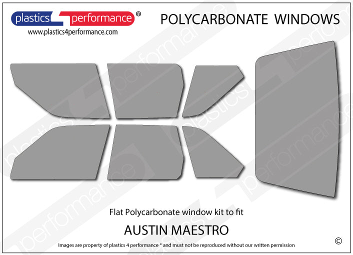 Vetri in Policarbonato per Austin Maestro