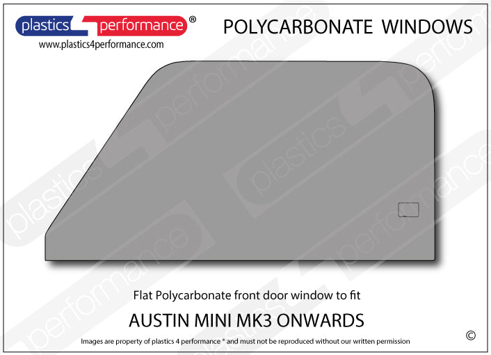 Vetri in Policarbonato per Mini Classic MK3+
