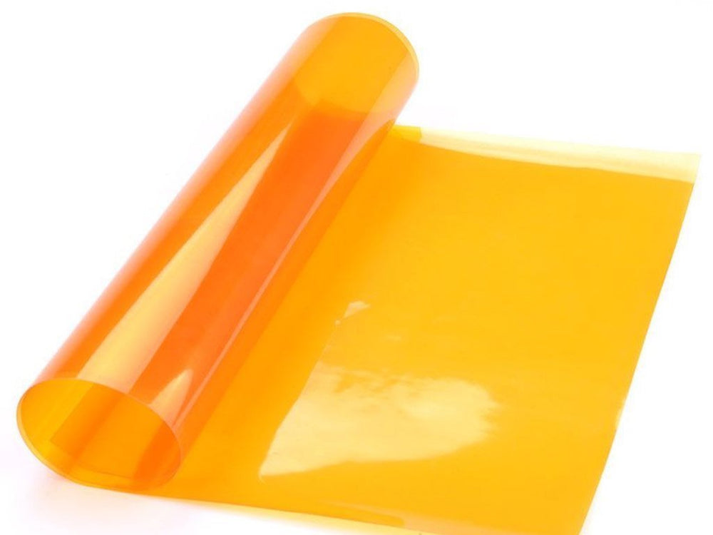 Pellicola Colorata Arancione per Fari (1m x 30cm)