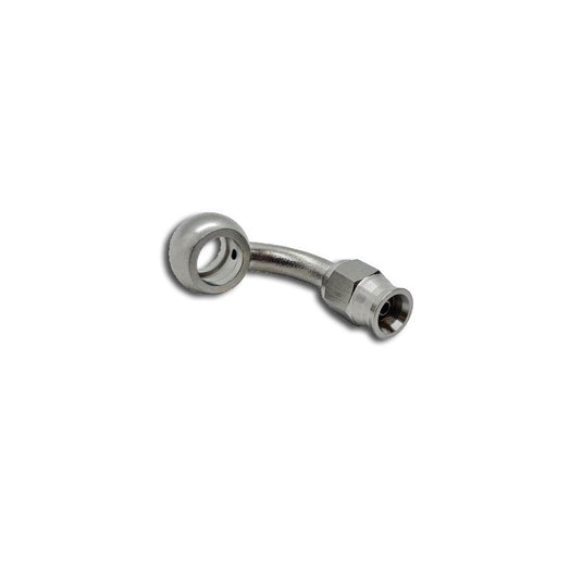 Banjo lungo 90° Ø10mm Acciaio (tubo AN3)