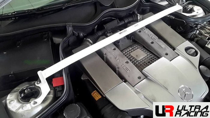 Carica immagine in Galleria Viewer, Barra di gamba superiore anteriore Mercedes C AMG W203 00-07 2 punti
