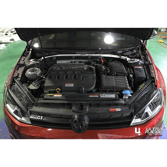 Barra di gamba superiore anteriore VW Golf 7 2.0GTI/TDI 2 punti