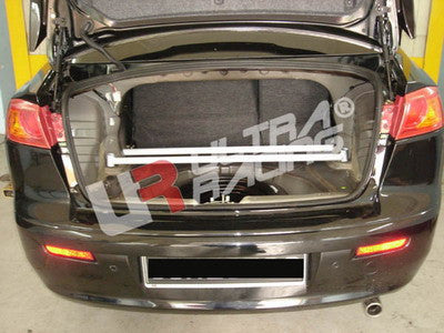 Barra di gamba superiore posteriore Mitsubishi Lancer 07+ 4 punti