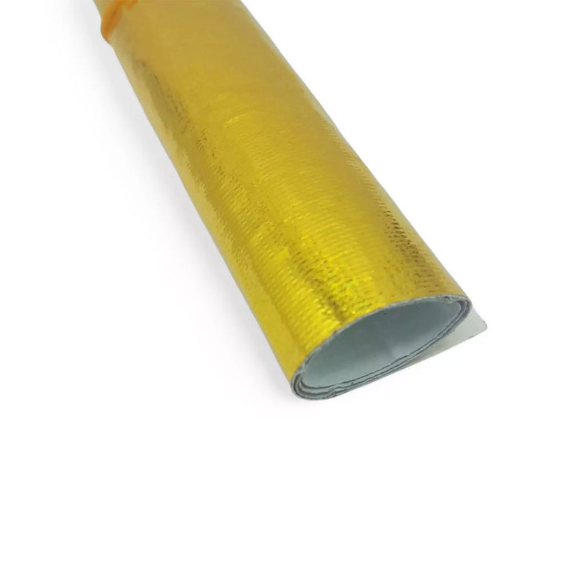 Carica immagine in Galleria Viewer, Barriera termica riflettente dorato 537°C - 300x300mm
