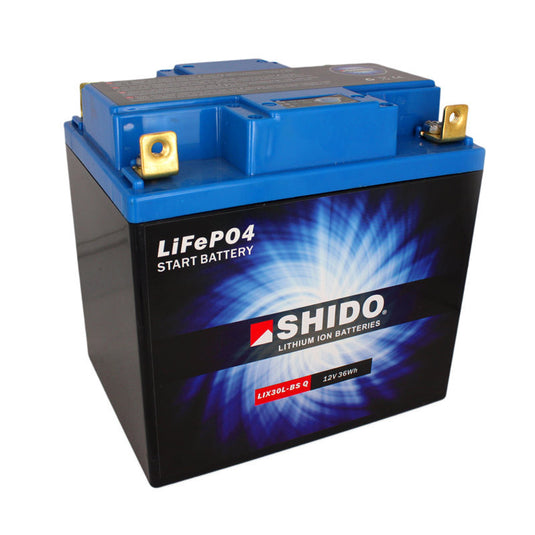 Batteria Litio 30A Shido 166X126X175mm 2kg