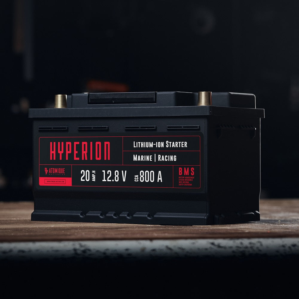 Batteria litio Atomique Batteries Hyperion 20-T6 Lithium-ion LiFePO4 12V alte prestazioni 20Ah