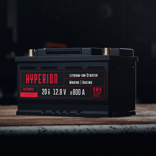Batteria litio Atomique Batteries Hyperion 20-T6 Lithium-ion LiFePO4 12V alte prestazioni 20Ah